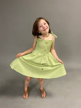 Load image into Gallery viewer, Green Smocked Dress
