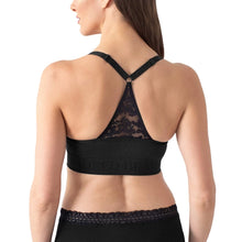 Load image into Gallery viewer, Kindred Bravely Simply Sublime Lace Racerback Nursing Bra Black
